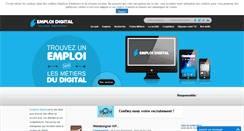 Desktop Screenshot of emploidigital.com